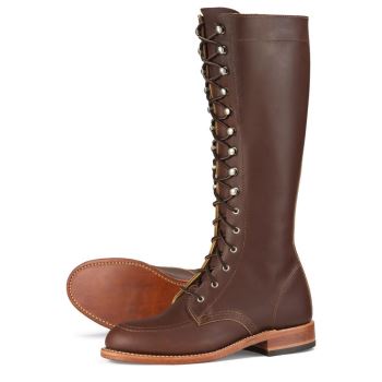 Red Wing Gloria Tall Boot in Mahogany Oro-iginal Leather Laarzen Dames DonkerBruin - 3386